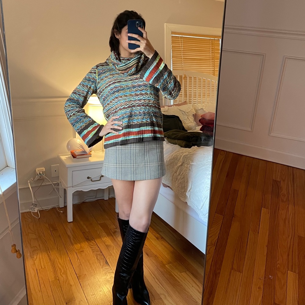 Missoni knit turtleneck